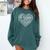PE Physical Education Teacher PEAppreciation Coach Comfort Colors Sweatshirt Blue Spruce