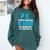PE Teacher Art For Men Women Gym Teacher Appreciation Comfort Colors Sweatshirt Blue Spruce