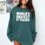 PE Teacher Comfort Colors Sweatshirt Blue Spruce PE Teacher Comfort Colors Sweatshirt Blue Spruce