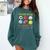 PE Teacher The More You Say Physical Education Teacher Comfort Colors Sweatshirt Blue Spruce PE Teacher The More You Say Physical Education Teacher Comfort Colors Sweatshirt Blue Spruce