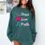 Peace Love Math Maths Teacher Pi Symbol Men Women Comfort Colors Sweatshirt Blue Spruce