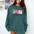 Peace Love Visuals Special Education Teacher Dream Team Comfort Colors Sweatshirt Blue Spruce Peace Love Visuals Special Education Teacher Dream Team Comfort Colors Sweatshirt Blue Spruce