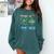 PEMDAS Please Excuse My Dear Aunt Sally Math Teacher Comfort Colors Sweatshirt Blue Spruce
