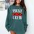 Pirate Crew Pirate Teacher Team Squad Talk Like A Pirate Day For Men Women Kids Comfort Colors Sweatshirt Blue Spruce