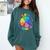 Play Is Learning Teacher Kindergarten For Men Women Kids Comfort Colors Sweatshirt Blue Spruce Play Is Learning Teacher Kindergarten For Men Women Kids Comfort Colors Sweatshirt Blue Spruce