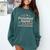 Pre-K Squad Adventure Camping Preschool Teacher Boy Girl Kid Comfort Colors Sweatshirt Blue Spruce
