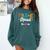 Pre-K Squad Teacher Student Kids Preschool Back To School Comfort Colors Sweatshirt Blue Spruce