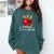 Pretend I'm A Pirate Teacher Apple Talk Like A Pirate Day Men Women Kids Comfort Colors Sweatshirt Blue Spruce