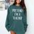 Pretend I'm A Teacher Costume Halloween Easy Adult Kid Comfort Colors Sweatshirt Blue Spruce Pretend I'm A Teacher Costume Halloween Easy Adult Kid Comfort Colors Sweatshirt Blue Spruce