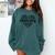 Principal Heart Life School Principal Teacher Appreciation Comfort Colors Sweatshirt Blue Spruce