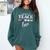 I Promise To Teach Love LGBT-Q Pride Proud Ally Teacher Comfort Colors Sweatshirt Blue Spruce