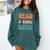 Read A Book Bruh English Teacher Reading Literature Comfort Colors Sweatshirt Blue Spruce
