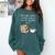 Reading 67 Six Seven Meme English Teacher Book Lover Comfort Colors Sweatshirt Blue Spruce
