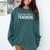 Real Men Marry Teachers Comfort Colors Sweatshirt Blue Spruce Real Men Marry Teachers Comfort Colors Sweatshirt Blue Spruce