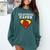 Real Superheroes Don't Wear Capes Teacher Shirt Teaching Te Comfort Colors Sweatshirt Blue Spruce