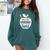 Real Superheroes Wear No Capes Teacher Design Teach Comfort Colors Sweatshirt Blue Spruce
