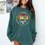Recess Squad Crew Teachers Students Monitor Back To School Comfort Colors Sweatshirt Blue Spruce