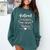 Retired Teachers Make The Best Nanas Cute G Ma Nana Grandma Comfort Colors Sweatshirt Blue Spruce