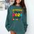 Retirement Class Of 2026 Countdown In Progress Teacher Comfort Colors Sweatshirt Blue Spruce