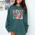 Retro Infant Teacher Vibes Women Daycare Teacher Comfort Colors Sweatshirt Blue Spruce Retro Infant Teacher Vibes Women Daycare Teacher Comfort Colors Sweatshirt Blue Spruce