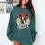 Retro Life Is Better With Boston Terrier Mom Dog Lover Comfort Colors Sweatshirt Blue Spruce