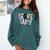 Retro Secretary Back To School Teacher Appreciation Comfort Colors Sweatshirt Blue Spruce Retro Secretary Back To School Teacher Appreciation Comfort Colors Sweatshirt Blue Spruce