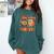 Retro I Teach The Cutest Turkey Thanksgiving Pumpkin Teacher Comfort Colors Sweatshirt Blue Spruce Retro I Teach The Cutest Turkey Thanksgiving Pumpkin Teacher Comfort Colors Sweatshirt Blue Spruce