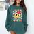 Santas Favorite Teacher Retro Groovy Smile Face Christmas Comfort Colors Sweatshirt Blue Spruce Santas Favorite Teacher Retro Groovy Smile Face Christmas Comfort Colors Sweatshirt Blue Spruce
