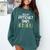 These Are Times Difficult Music Teacher Band Men Women Comfort Colors Sweatshirt Blue Spruce