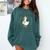 Silly Goose Teacher Club Comfort Colors Sweatshirt Blue Spruce Silly Goose Teacher Club Comfort Colors Sweatshirt Blue Spruce