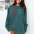 Six Seven Meme 6 7 Science Teacher 6-7 Periodic Table Comfort Colors Sweatshirt Blue Spruce