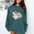 Sleepy Boston Terrier Pajama Men Women Kids Comfort Colors Sweatshirt Blue Spruce