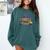 I Smell Children Wicked Cute Kindergarten Teacher Halloween Comfort Colors Sweatshirt Blue Spruce