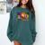 I Smell Children Witch Teacher Halloween Trick Or Teach Comfort Colors Sweatshirt Blue Spruce