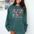 Solve The Problem 67 Six Seven Math Teacher School Comfort Colors Sweatshirt Blue Spruce
