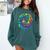 Special Education Teacher Sped Squad SPED Teacher Tie Dye Comfort Colors Sweatshirt Blue Spruce