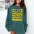 Spelling Bee Pun Halloween Costume For Teachers Comfort Colors Sweatshirt Blue Spruce