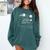 Square Root 82 Year Old Teacher 82nd Birthday For Men Women Kids Comfort Colors Sweatshirt Blue Spruce