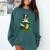 St Patrick's Day Leprechaun Boston Terrier Dog Shamrock For Men Women Kids Comfort Colors Sweatshirt Blue Spruce