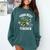 Star Wars Yoda Best Teacher Icons Comfort Colors Sweatshirt Blue Spruce