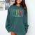 STEM Teacher Science Appreciation Women Back To School Comfort Colors Sweatshirt Blue Spruce STEM Teacher Science Appreciation Women Back To School Comfort Colors Sweatshirt Blue Spruce