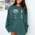 Stop You'Re Under A Rest Music Teacher Comfort Colors Sweatshirt Blue Spruce