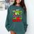 My Students Stole My Heart Teacher Holiday Merry Christmas Comfort Colors Sweatshirt Blue Spruce