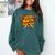 Super Math Teacher Educational Superhero Comfort Colors Sweatshirt Blue Spruce