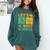 Lets Tacos Bout Science Teacher Chemistry Physics Comfort Colors Sweatshirt Blue Spruce