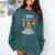 I Teach 2nd Grade Superheroes Back To School Teacher Men Women Girls Kids Comfort Colors Sweatshirt Blue Spruce