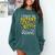 I Teach The Cutest Bees In The Beehive Teacher Comfort Colors Sweatshirt Blue Spruce I Teach The Cutest Bees In The Beehive Teacher Comfort Colors Sweatshirt Blue Spruce