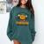 I Teach The Cutest Pumpkins In The Patch Groovy Teacher Fall Comfort Colors Sweatshirt Blue Spruce