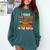 I Teach The Cutest Pumpkins In The Patch Halloween Teacher Comfort Colors Sweatshirt Blue Spruce