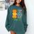 I Teach Cutest Pumpkins In Patch Thanksgiving Teacher Pre-K For Men Women Comfort Colors Sweatshirt Blue Spruce